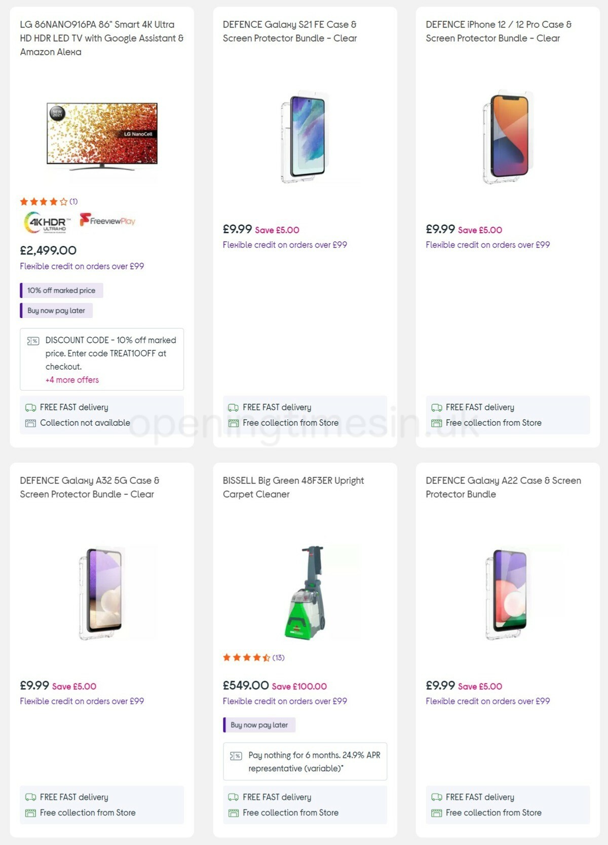 Currys Offers from 3 March