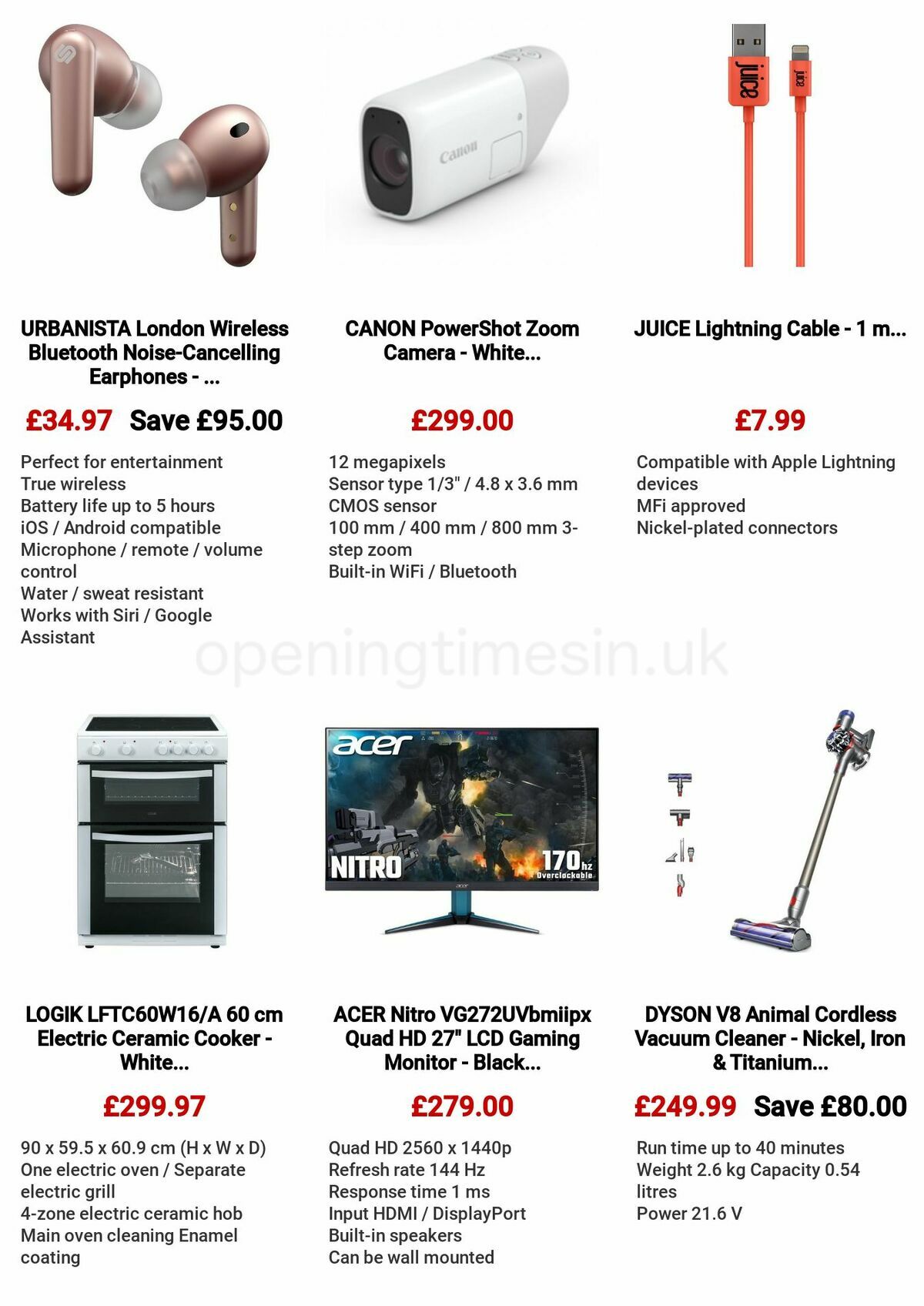Currys Offers from 5 May