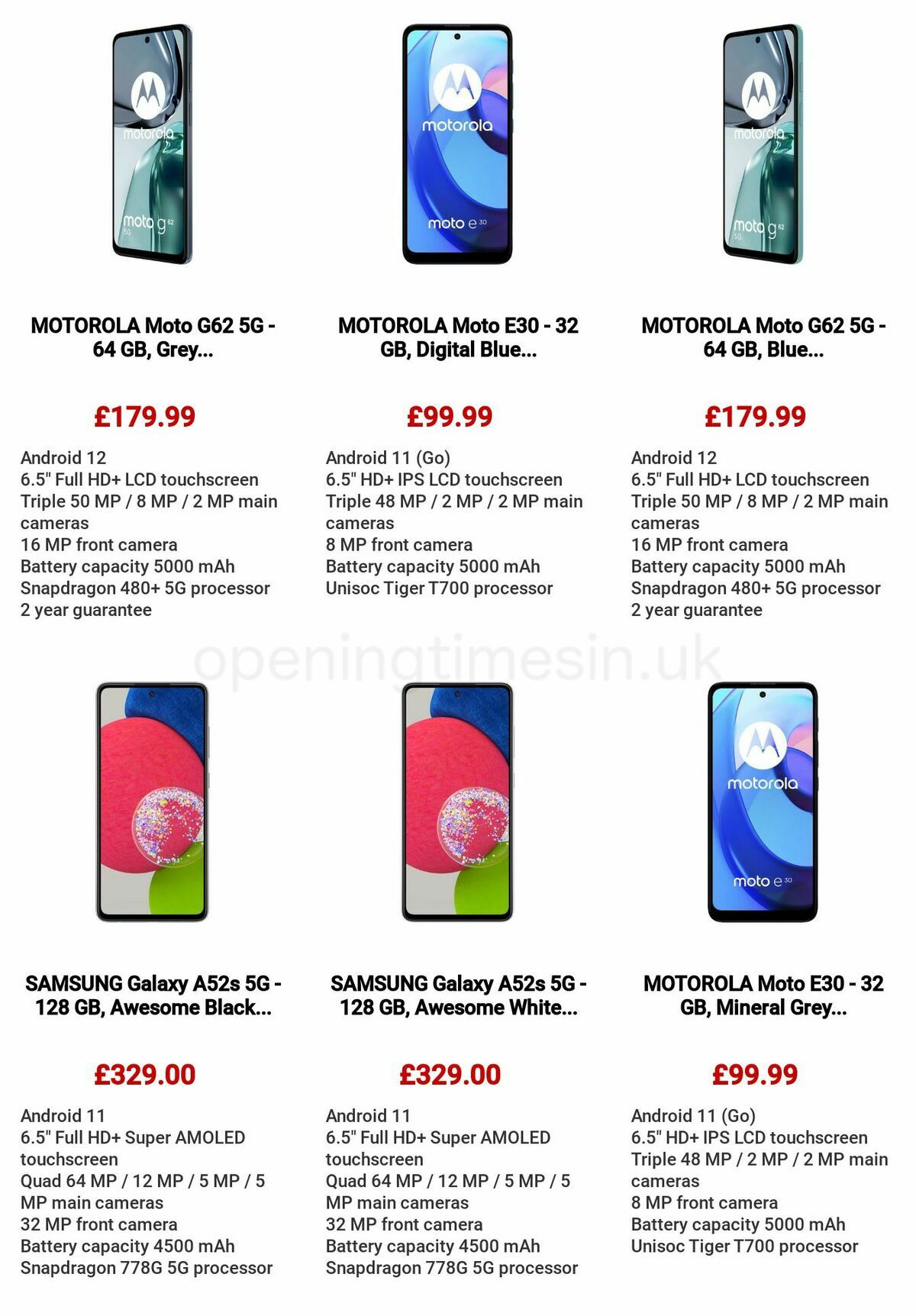 Currys Offers from 29 September