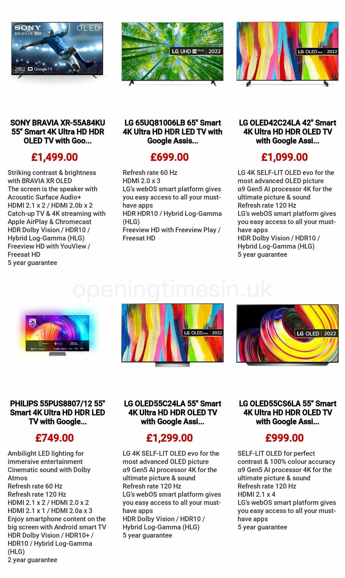 Currys Offers from 20 October