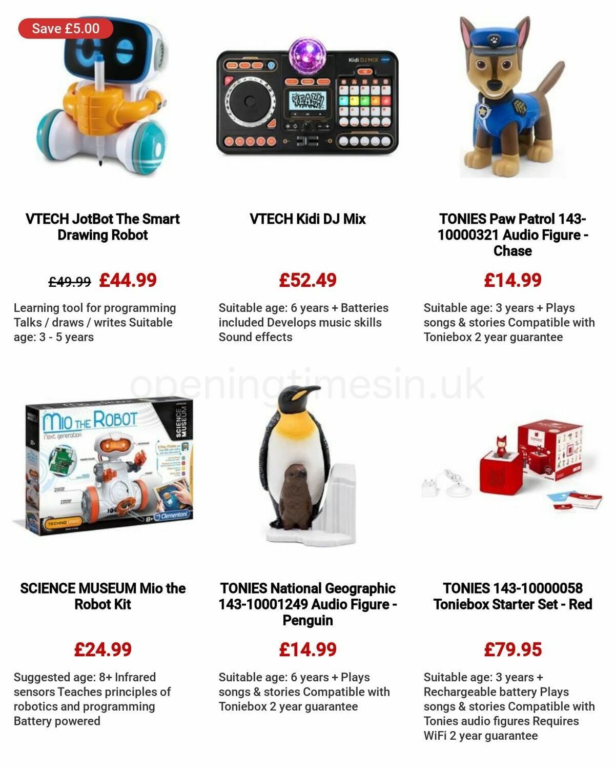 Currys Offers from 1 December