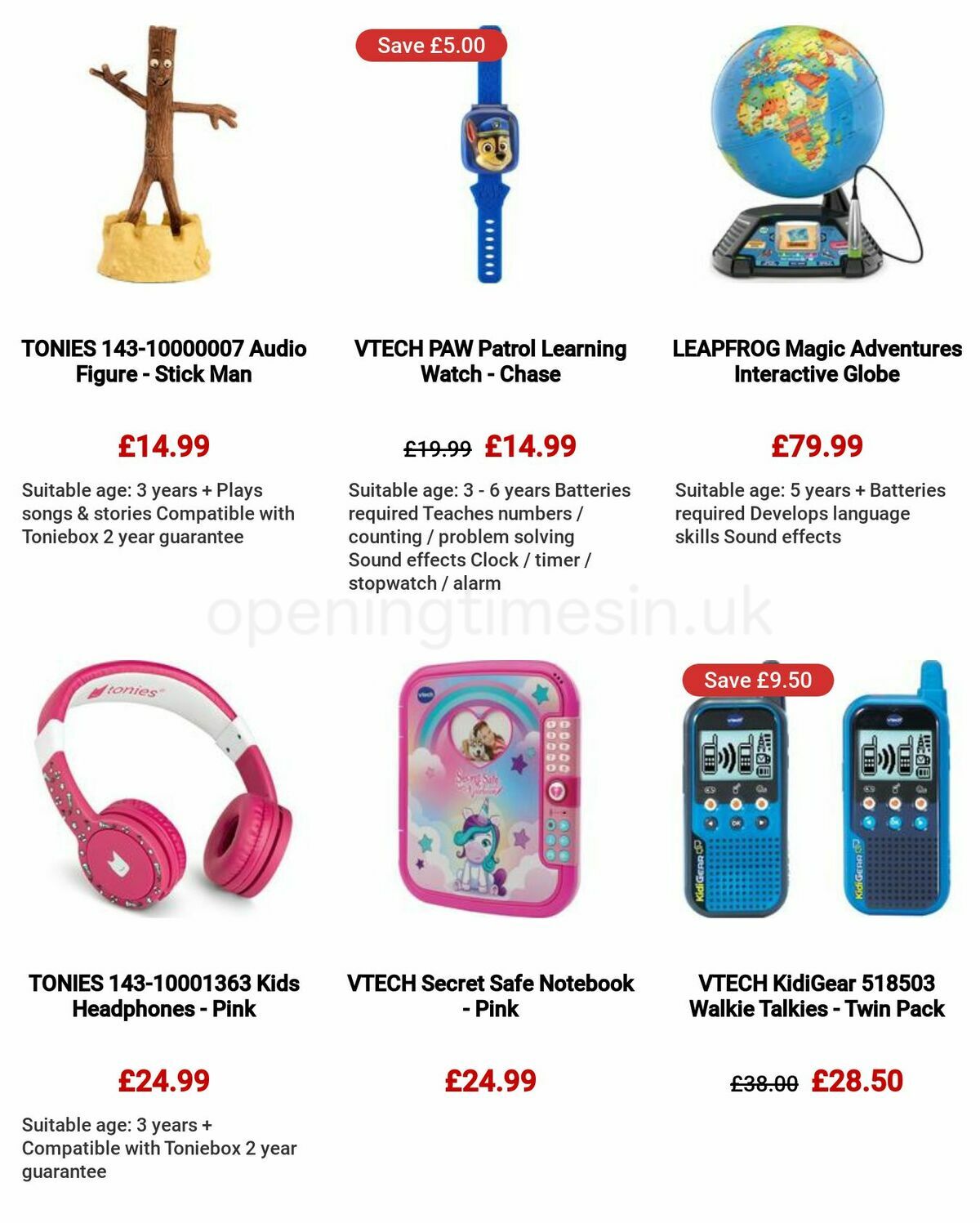 Currys Offers from 1 December