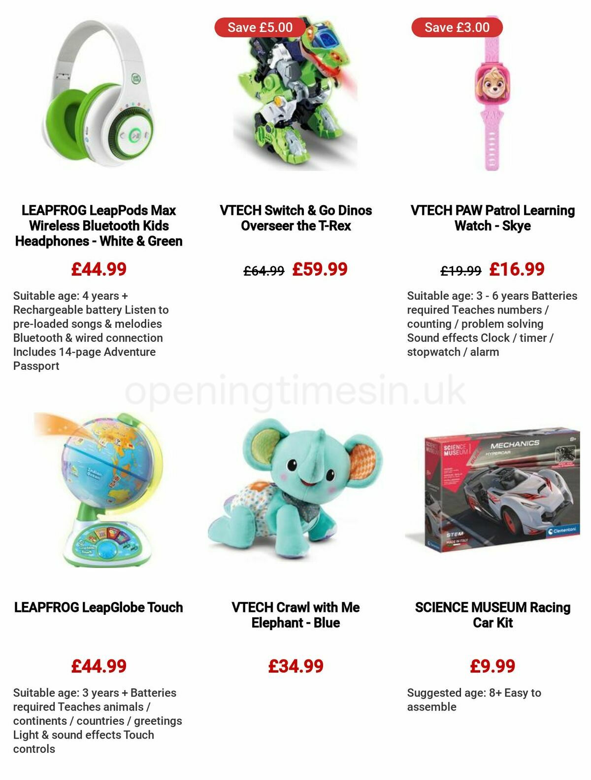 Currys Offers from 1 December