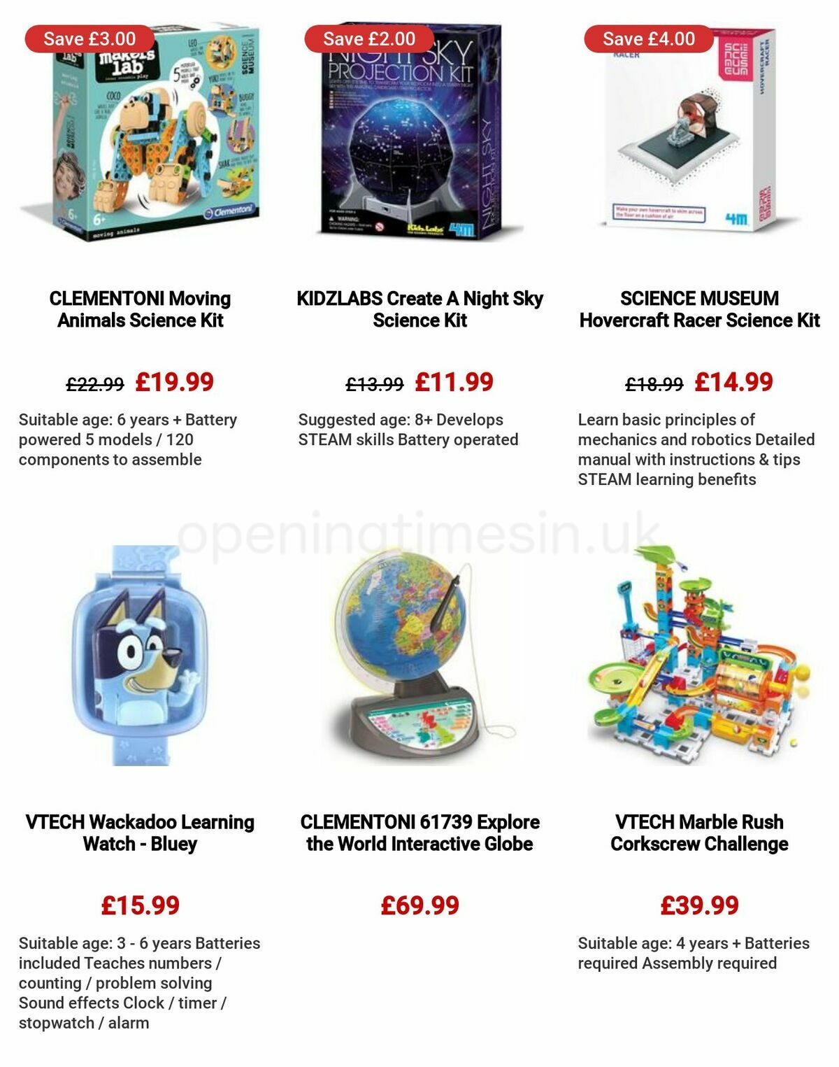 Currys Offers from 1 December