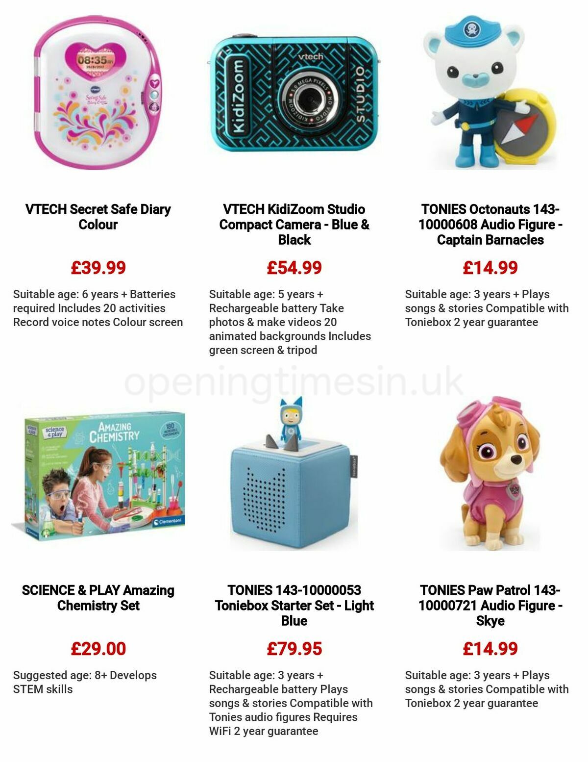 Currys Offers from 1 December