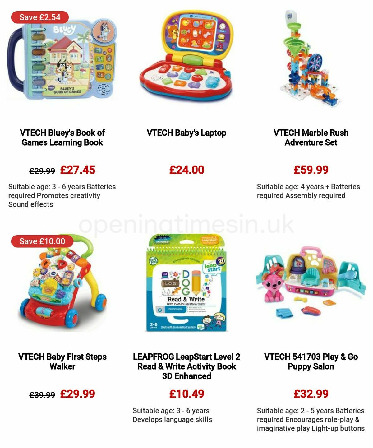 Currys Offers from 1 December