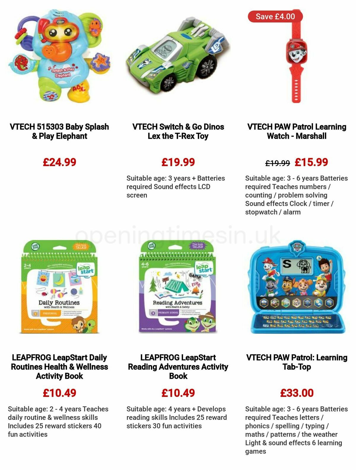 Currys Offers from 1 December