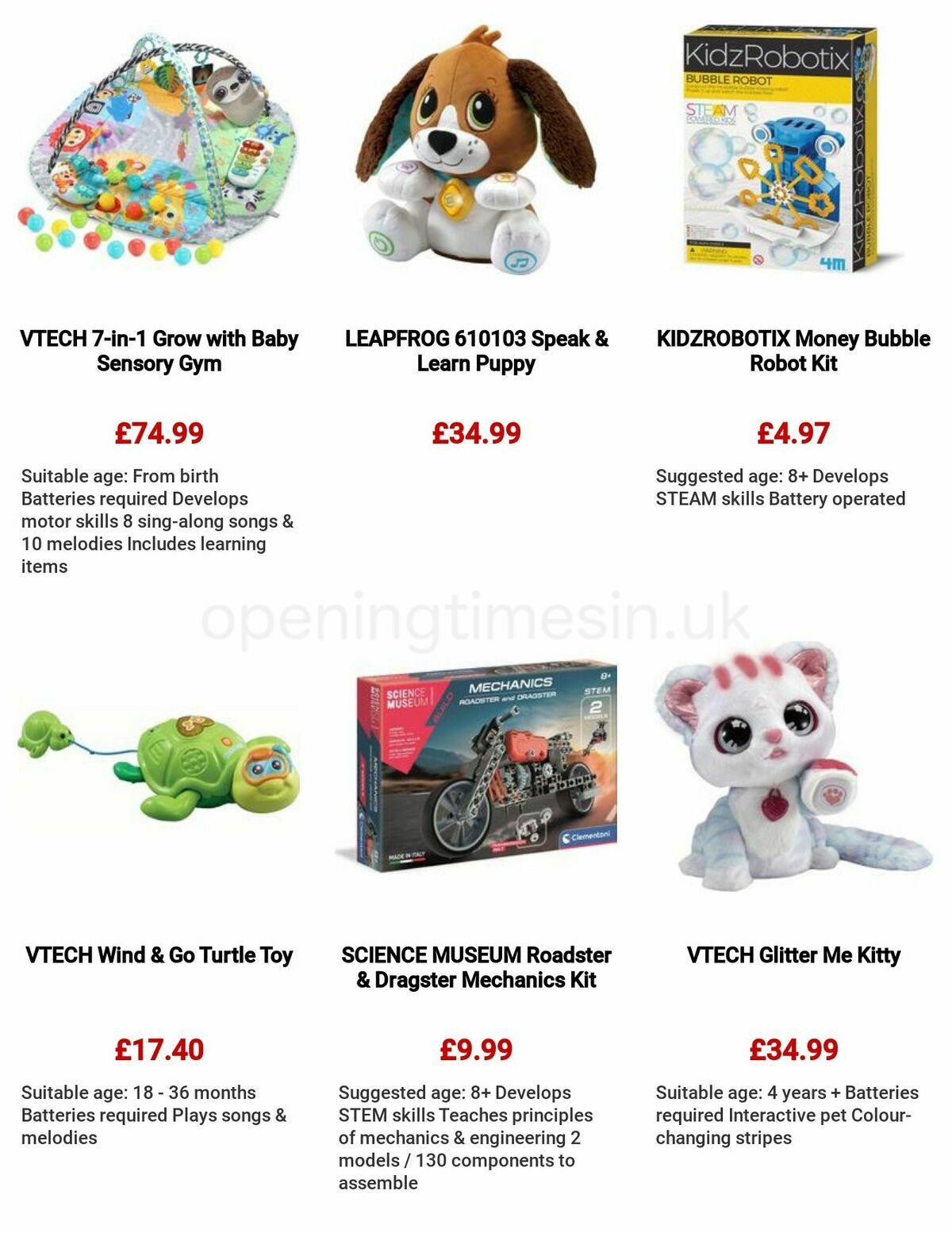 Currys Offers from 1 December