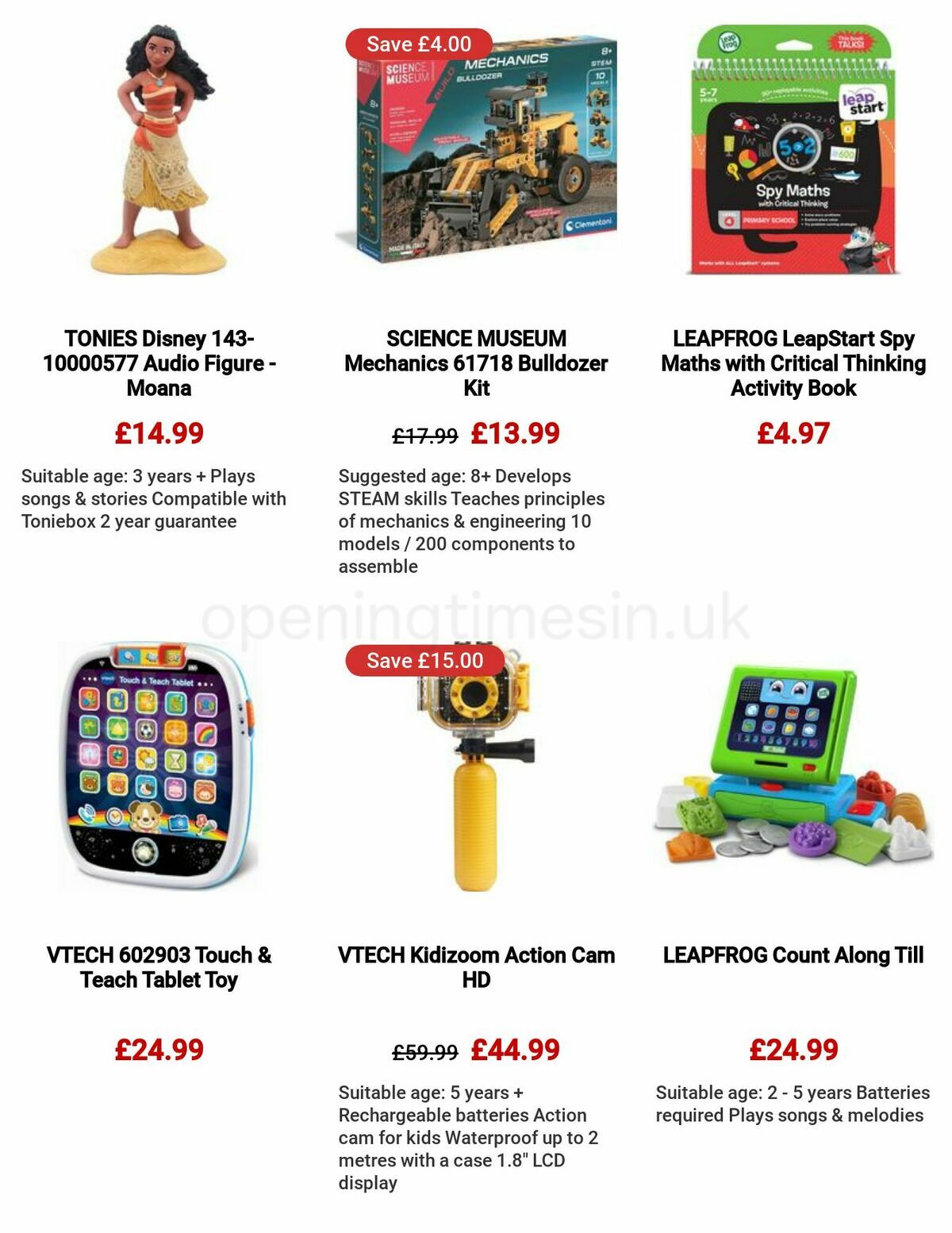 Currys Offers from 1 December