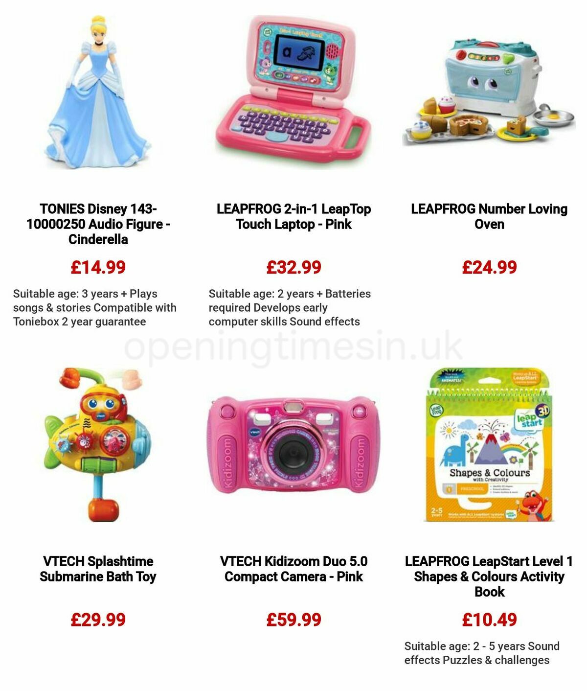 Currys Offers from 1 December