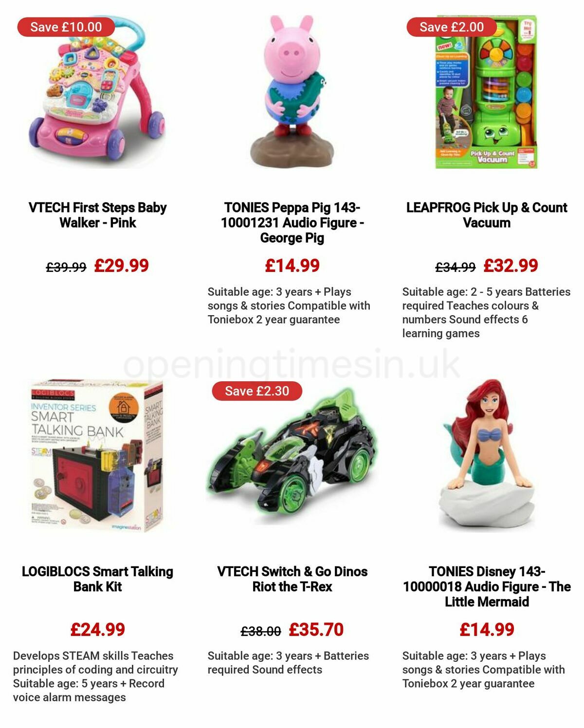 Currys Offers from 1 December