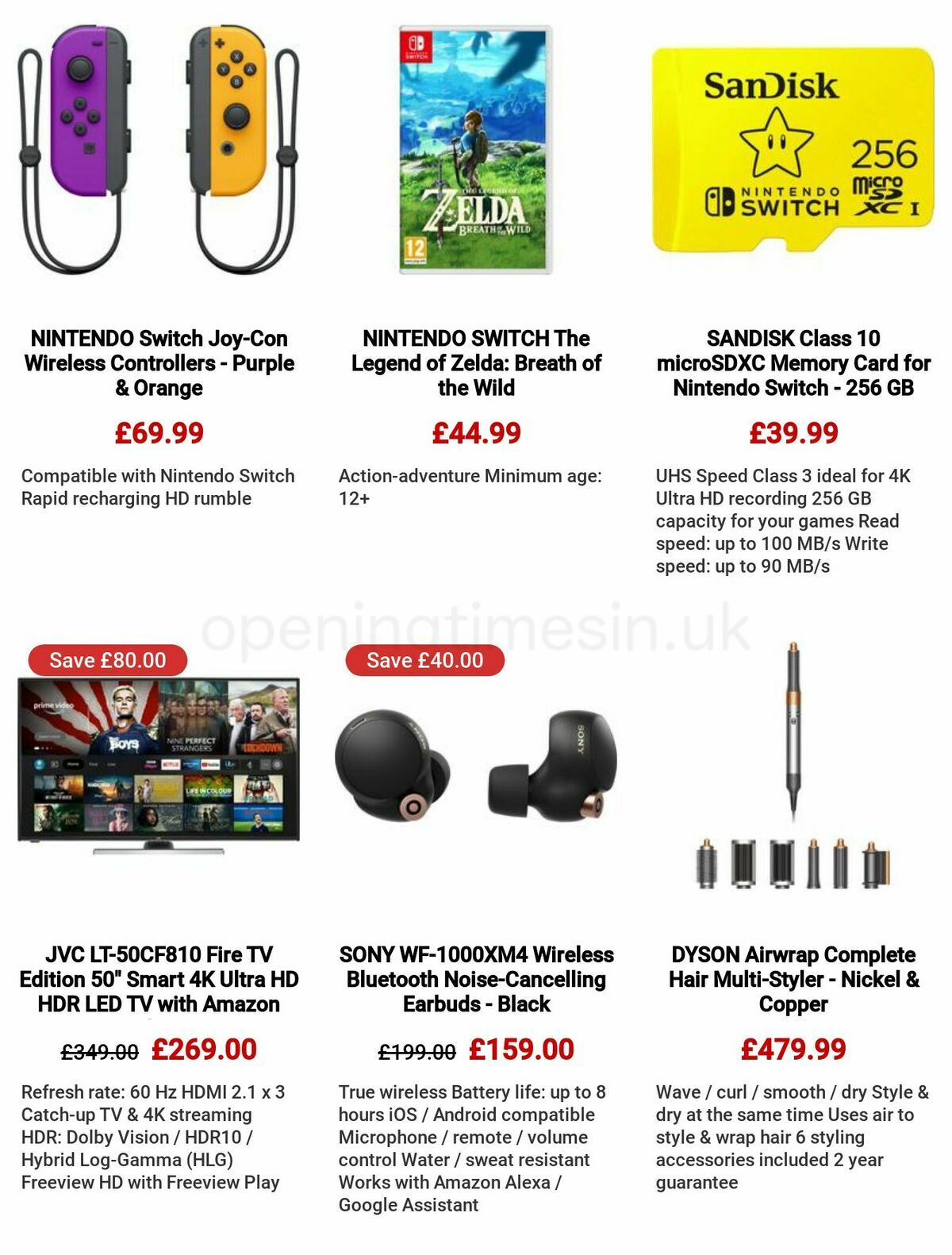 Currys Offers from 8 December