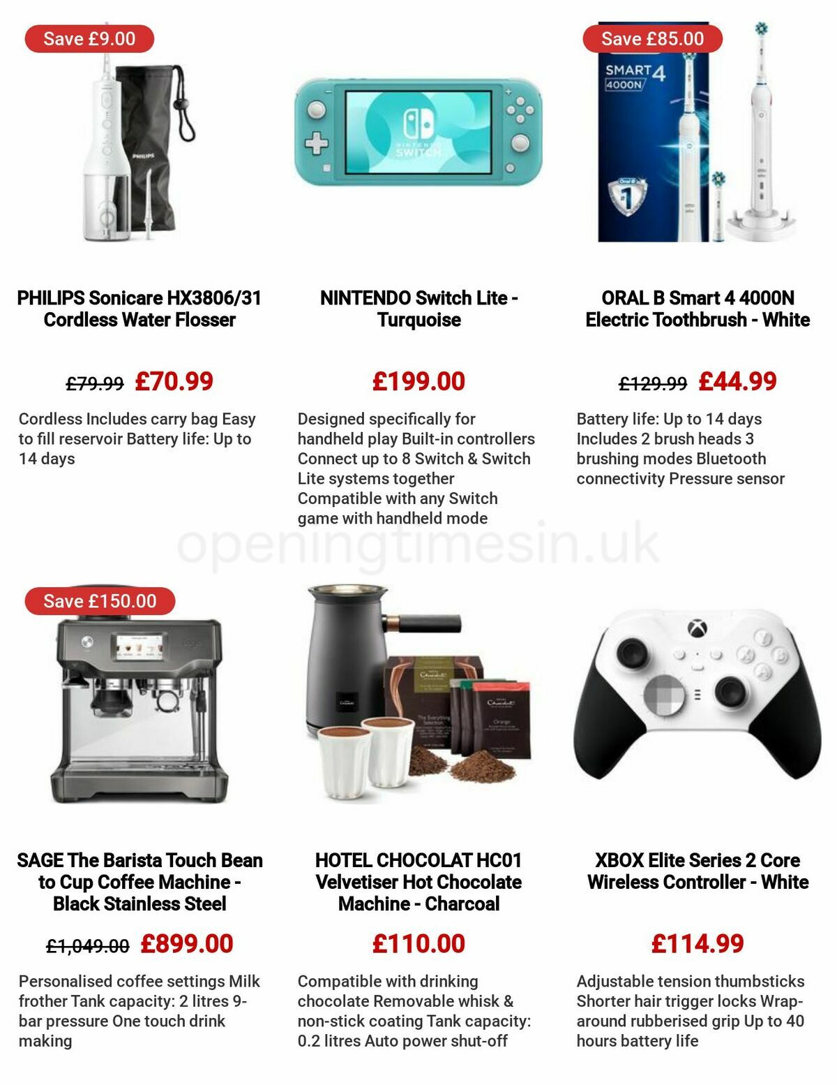 Currys Offers from 8 December