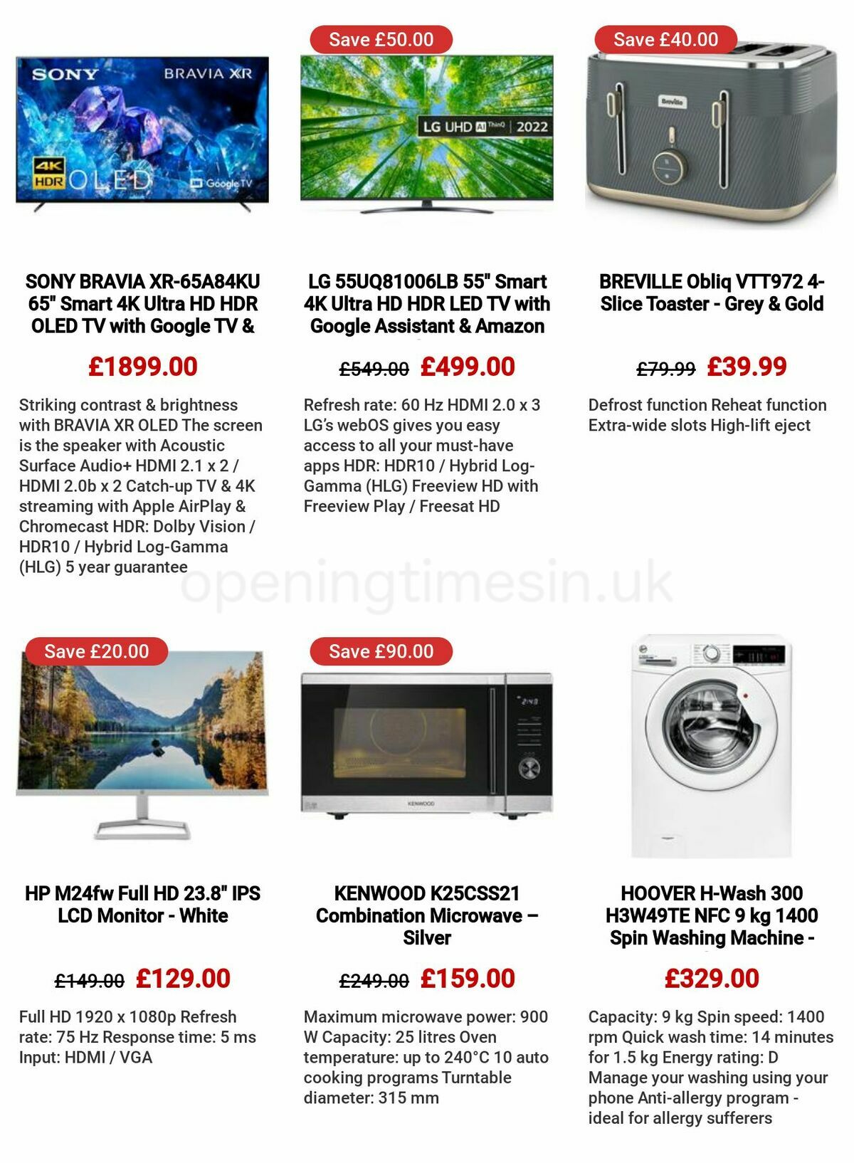 Currys Offers from 23 February
