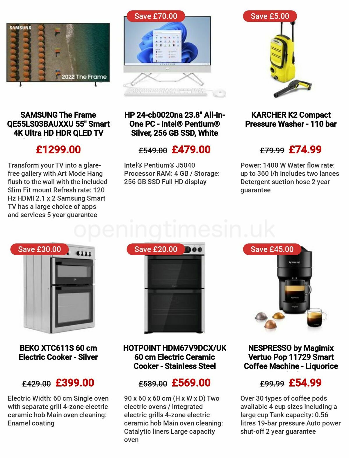 Currys Offers from 23 February