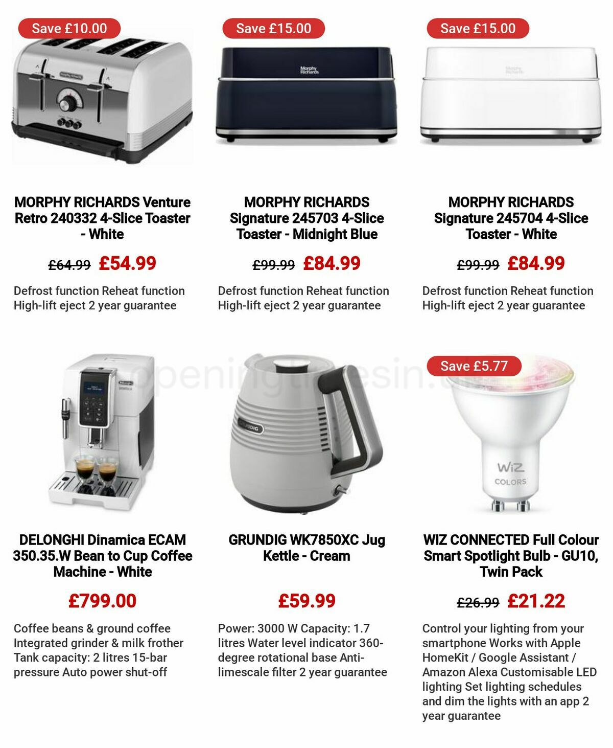 Currys Offers from 23 February