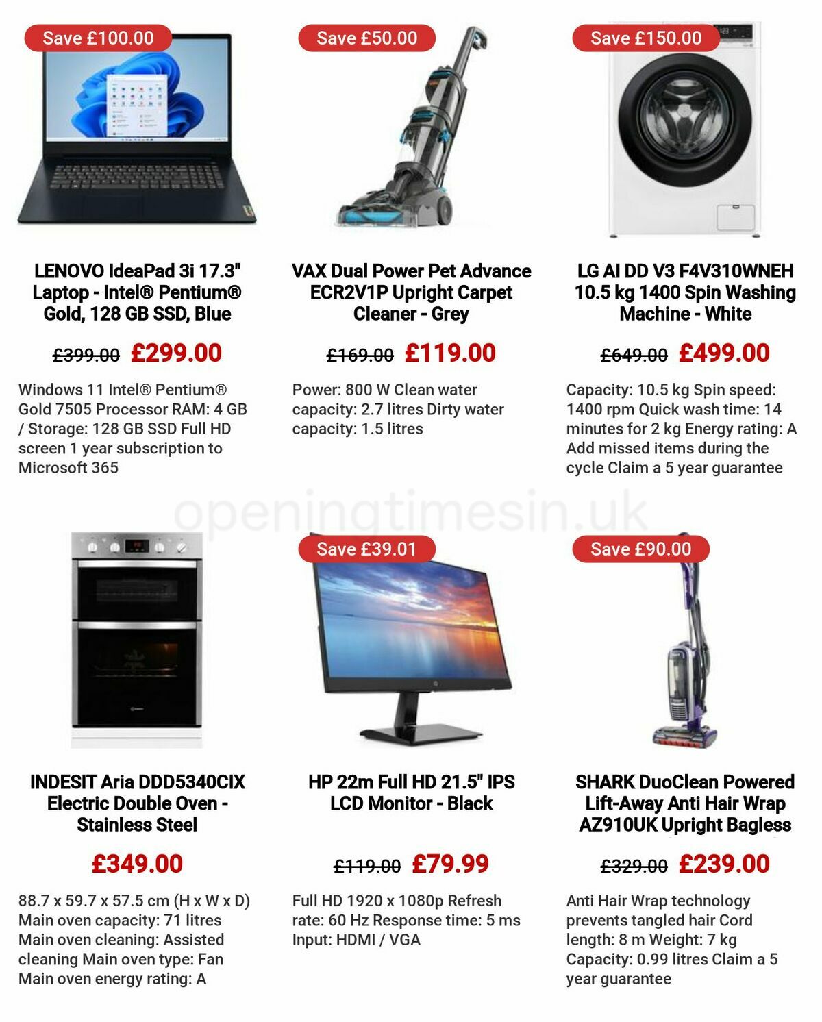 Currys Offers from 23 February