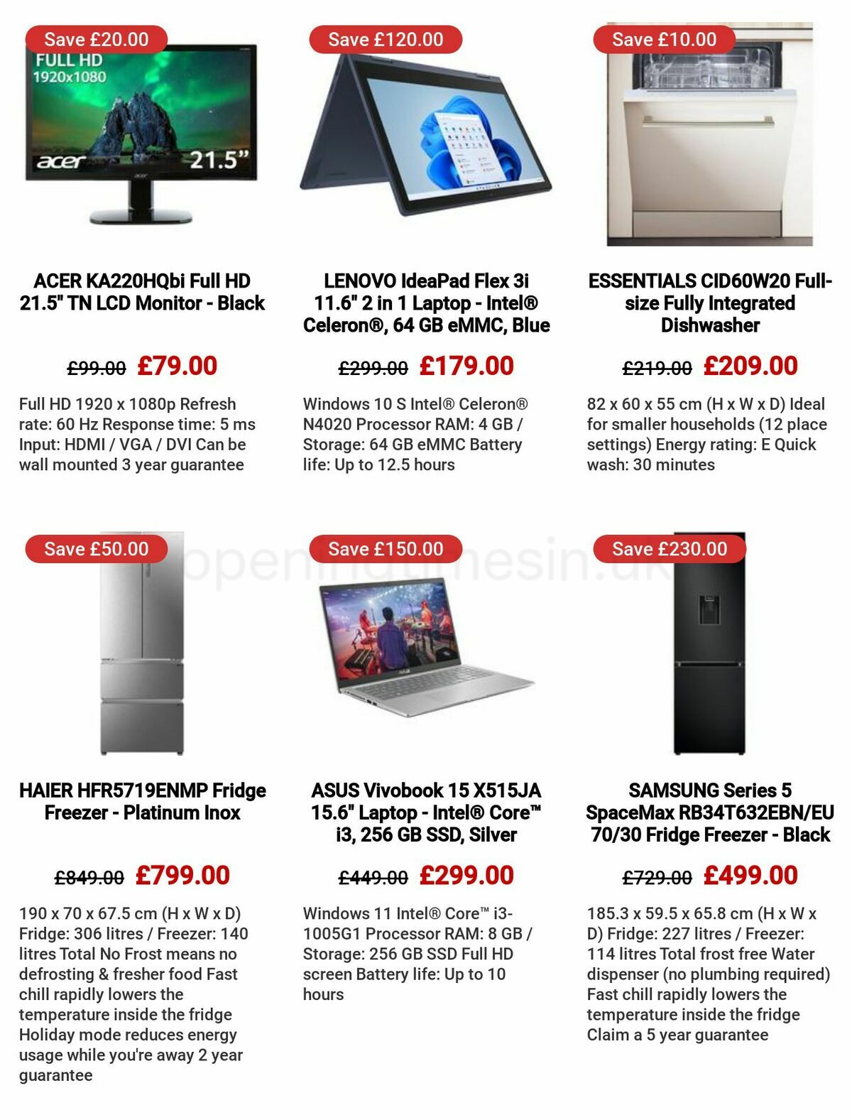 Currys Offers from 23 February