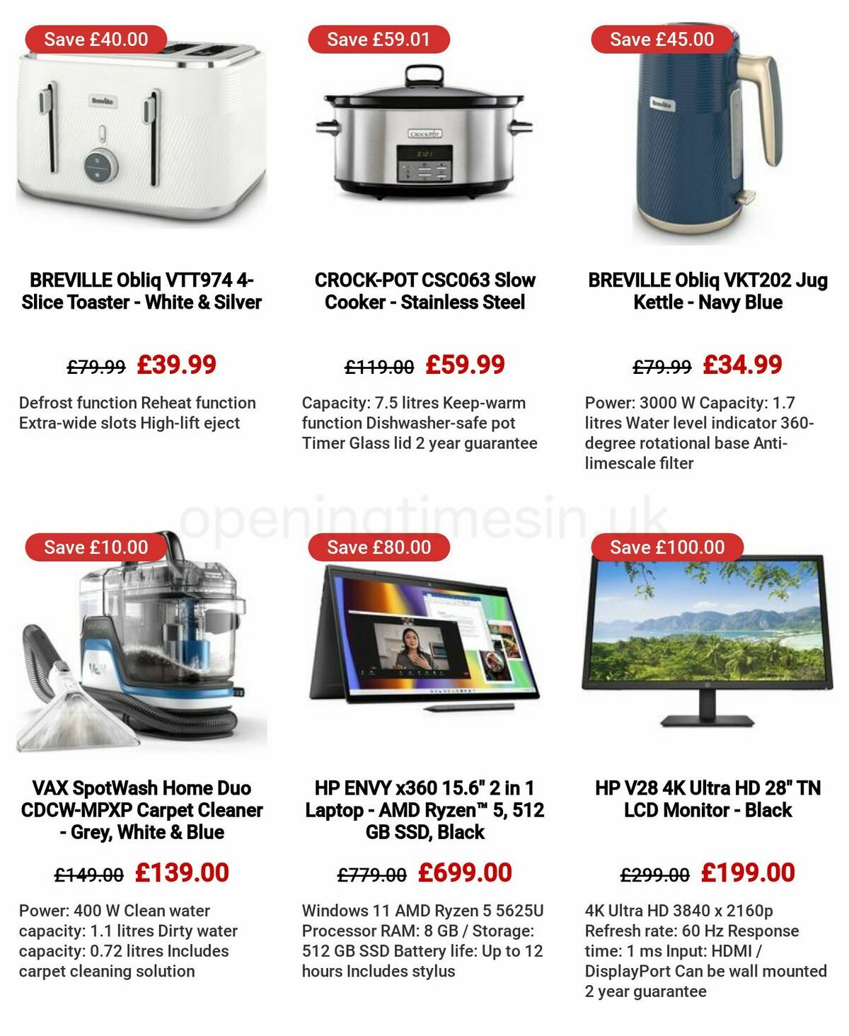 Currys Offers from 23 February