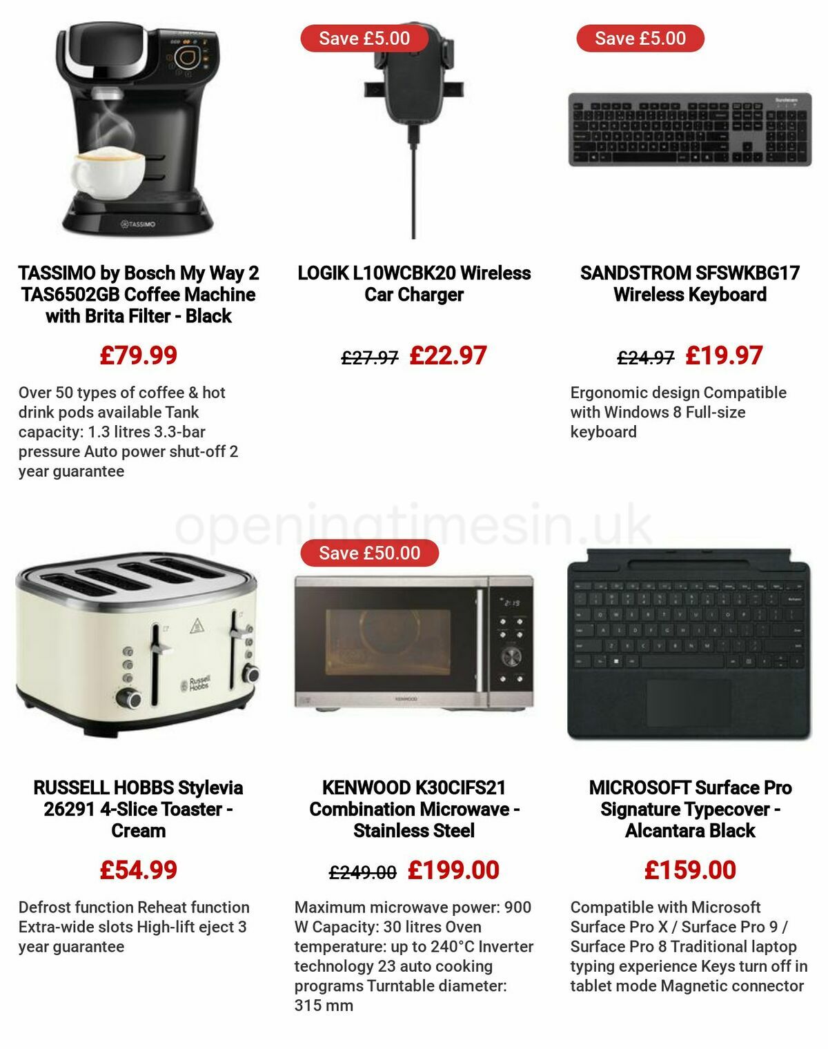 Currys Offers from 9 March