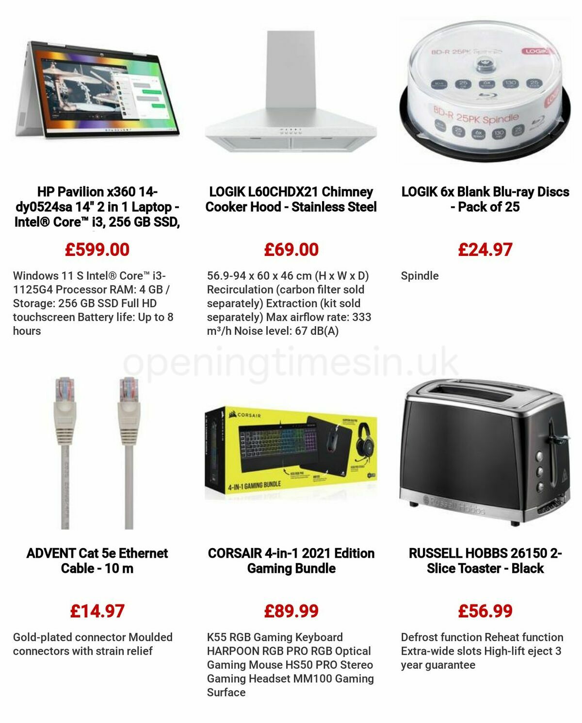 Currys Offers from 9 March