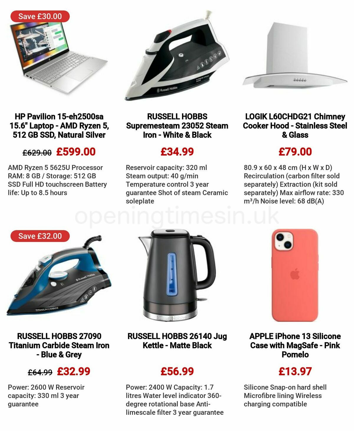 Currys Offers from 9 March