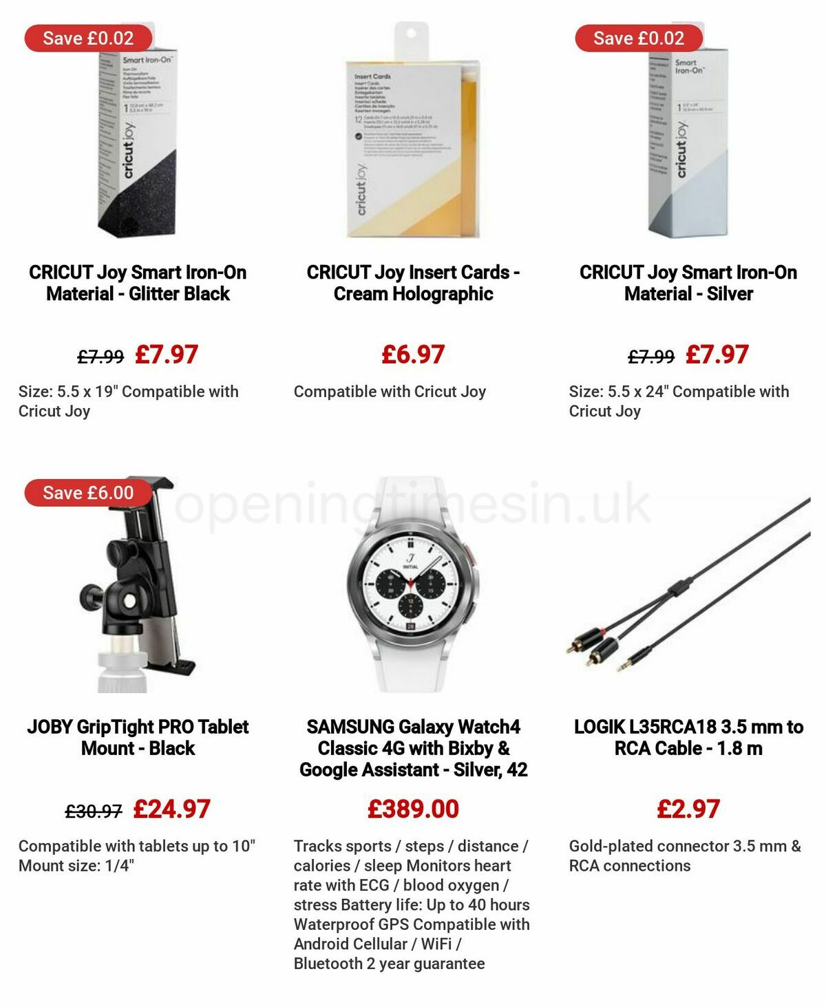 Currys Offers from 9 March