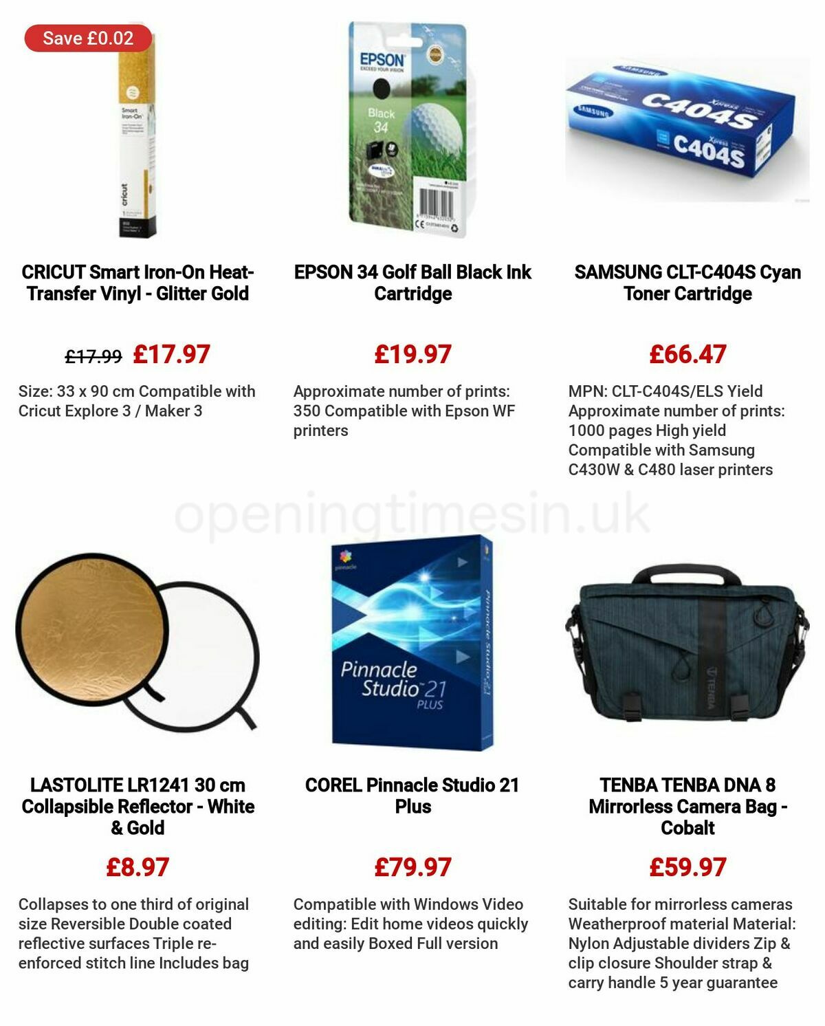 Currys Offers from 9 March