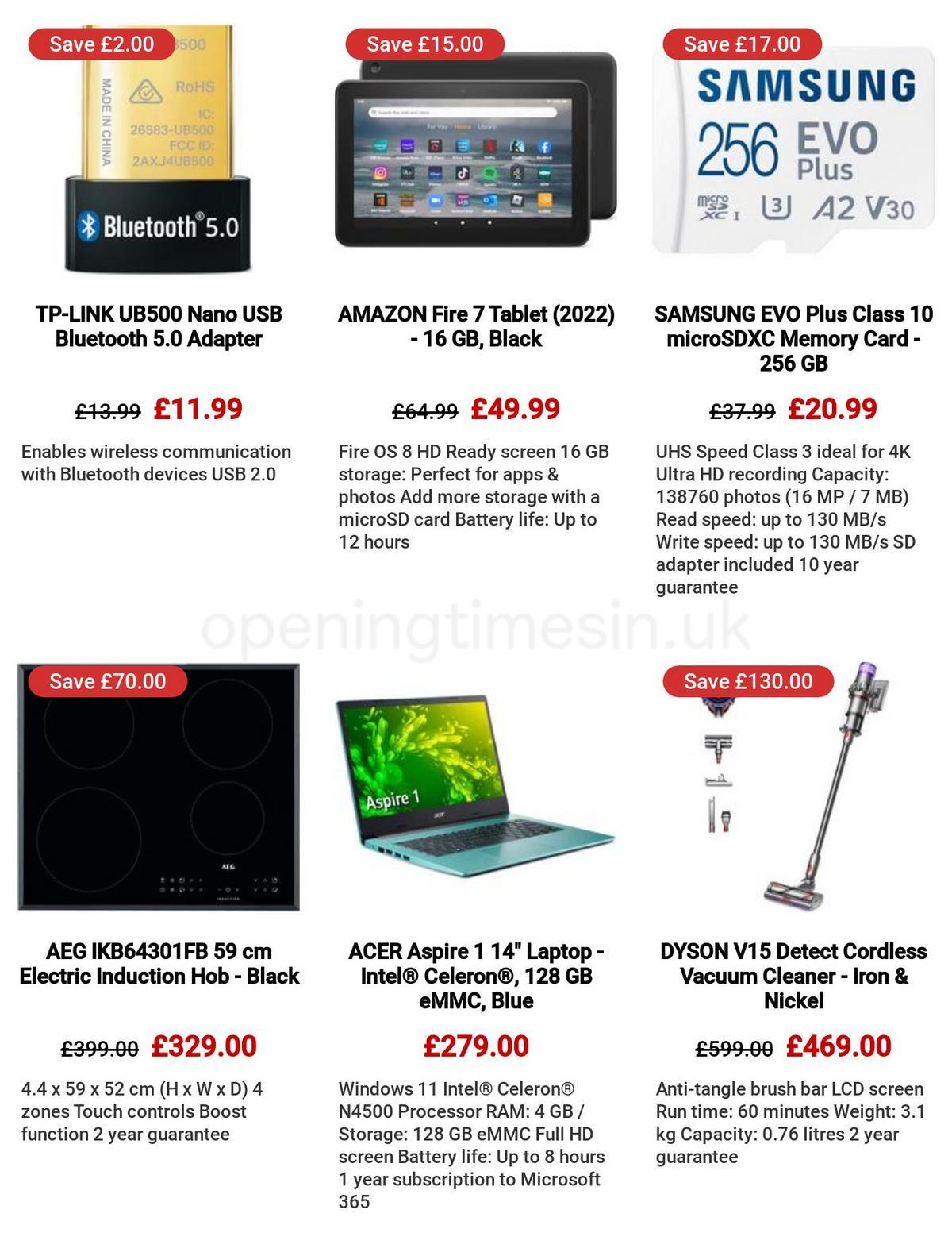Currys Offers from 30 March