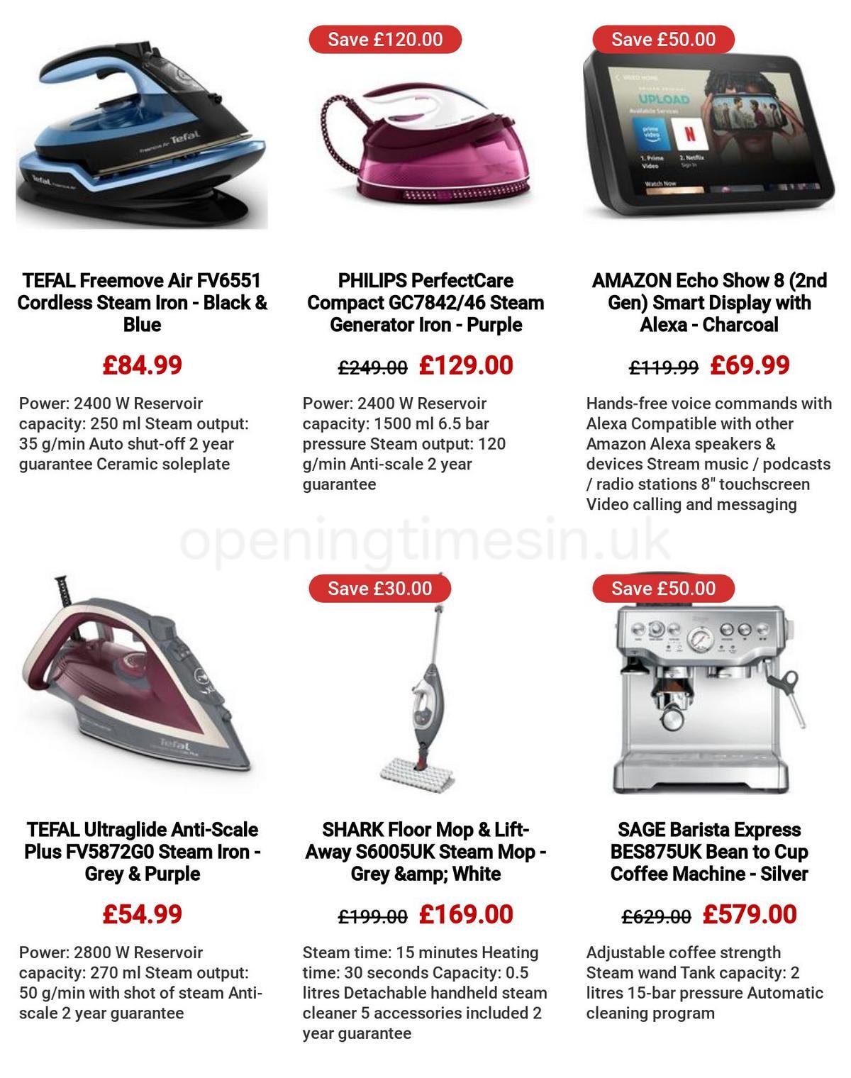 Currys Offers from 30 March