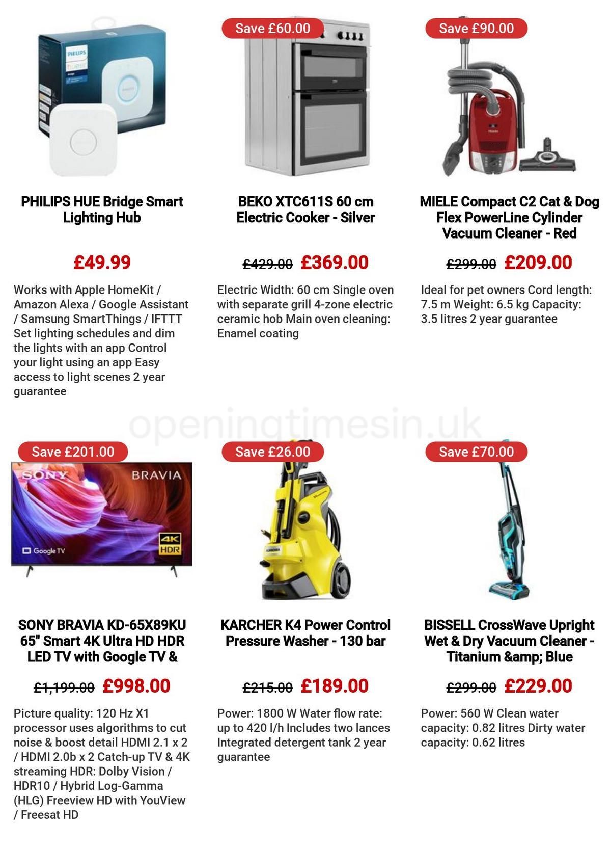 Currys Offers from 30 March