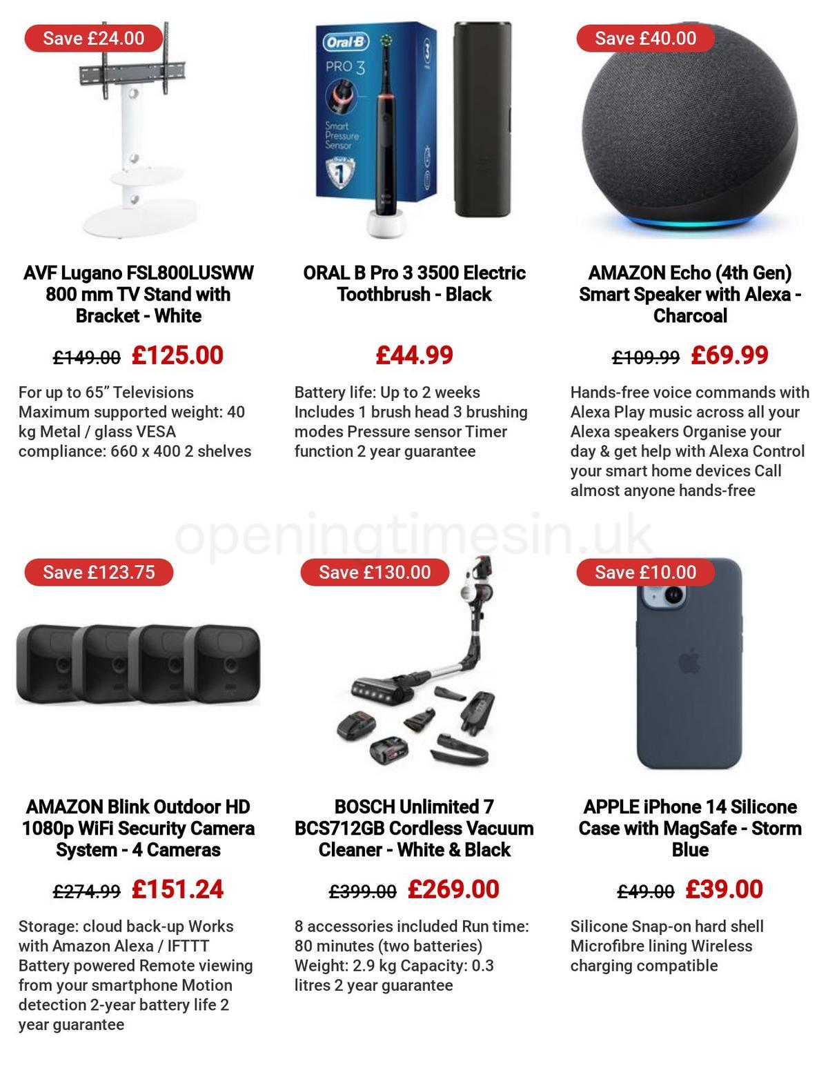 Currys Offers from 30 March