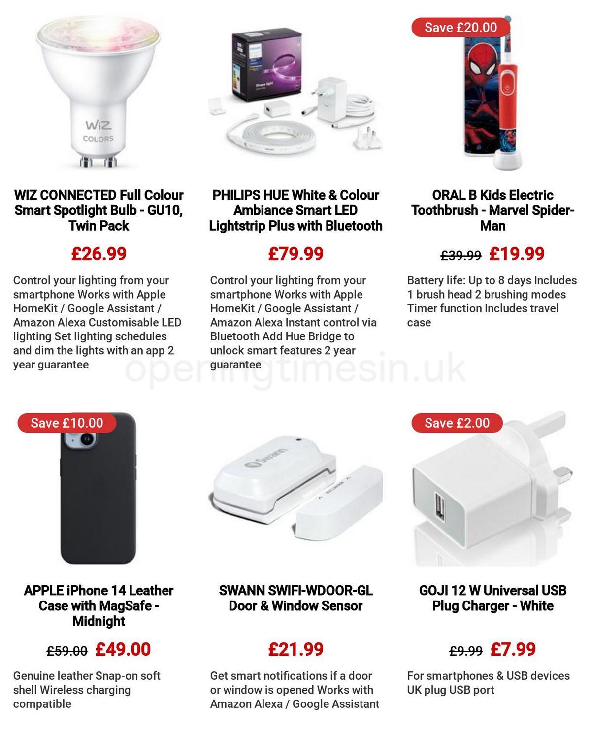Currys Offers from 30 March