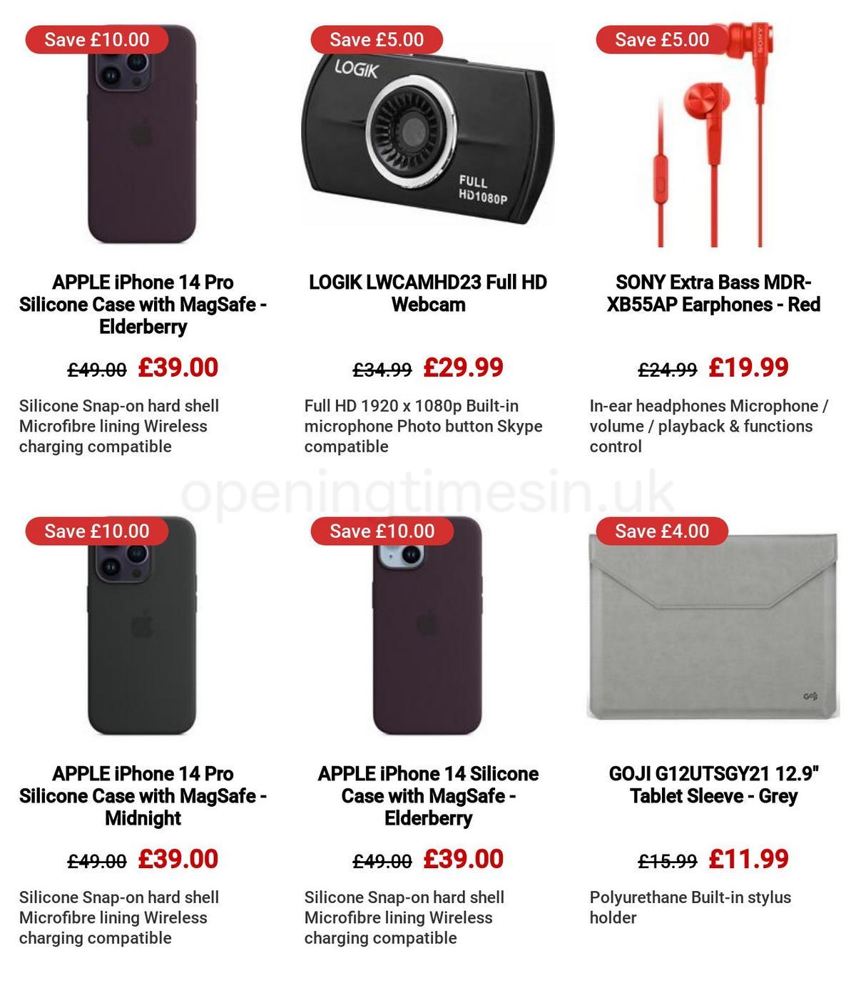 Currys Offers from 30 March