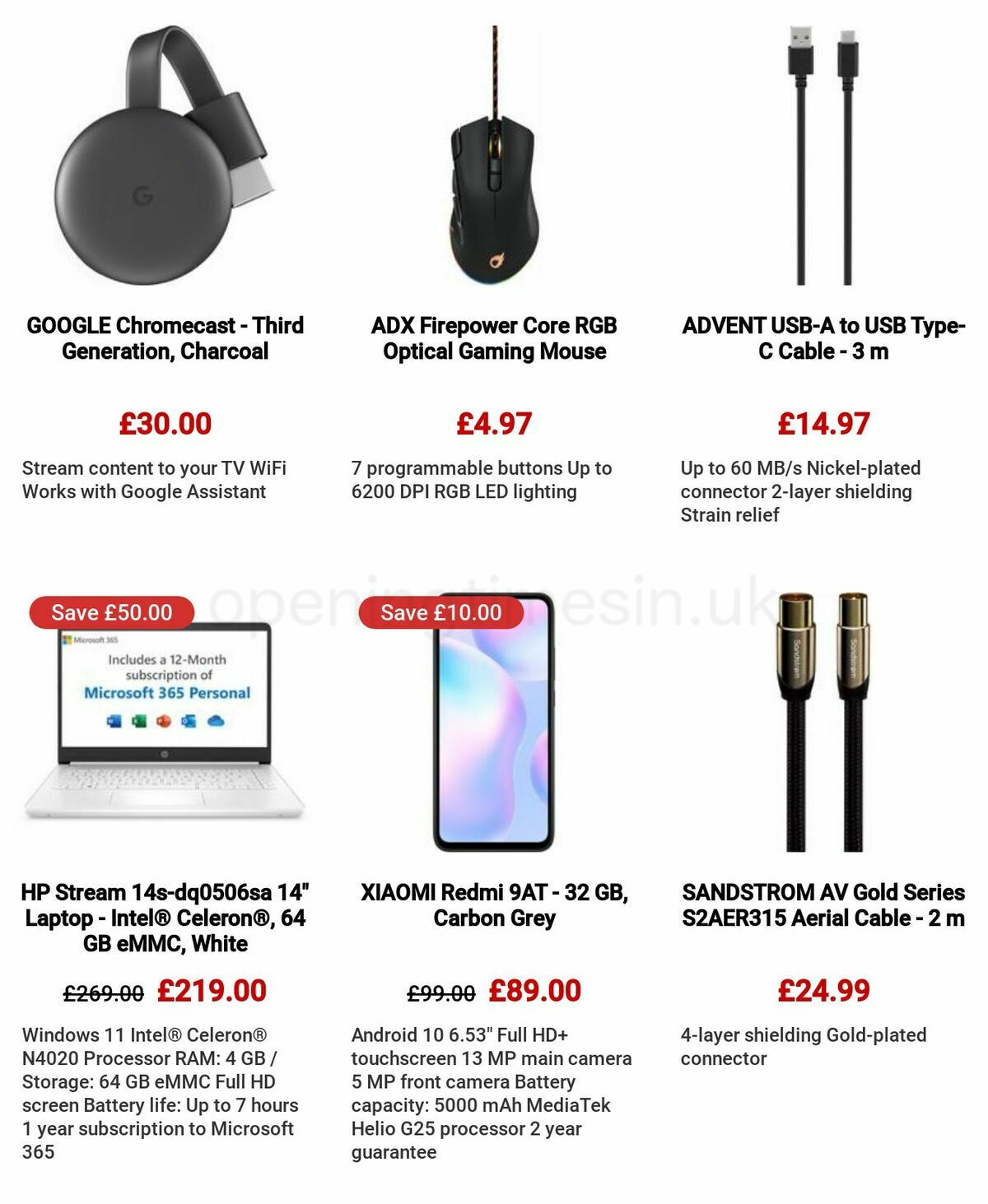 Currys Offers from 13 April