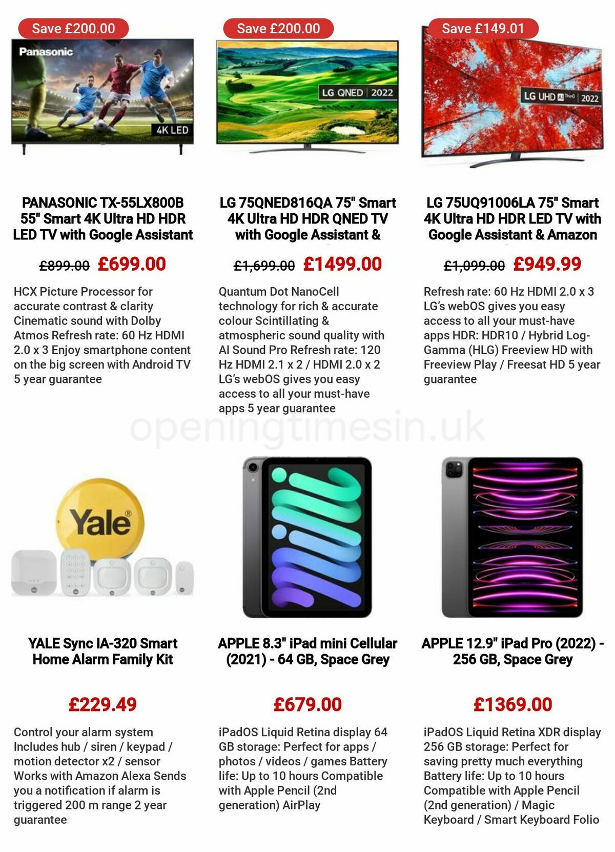 Currys Offers from 11 May