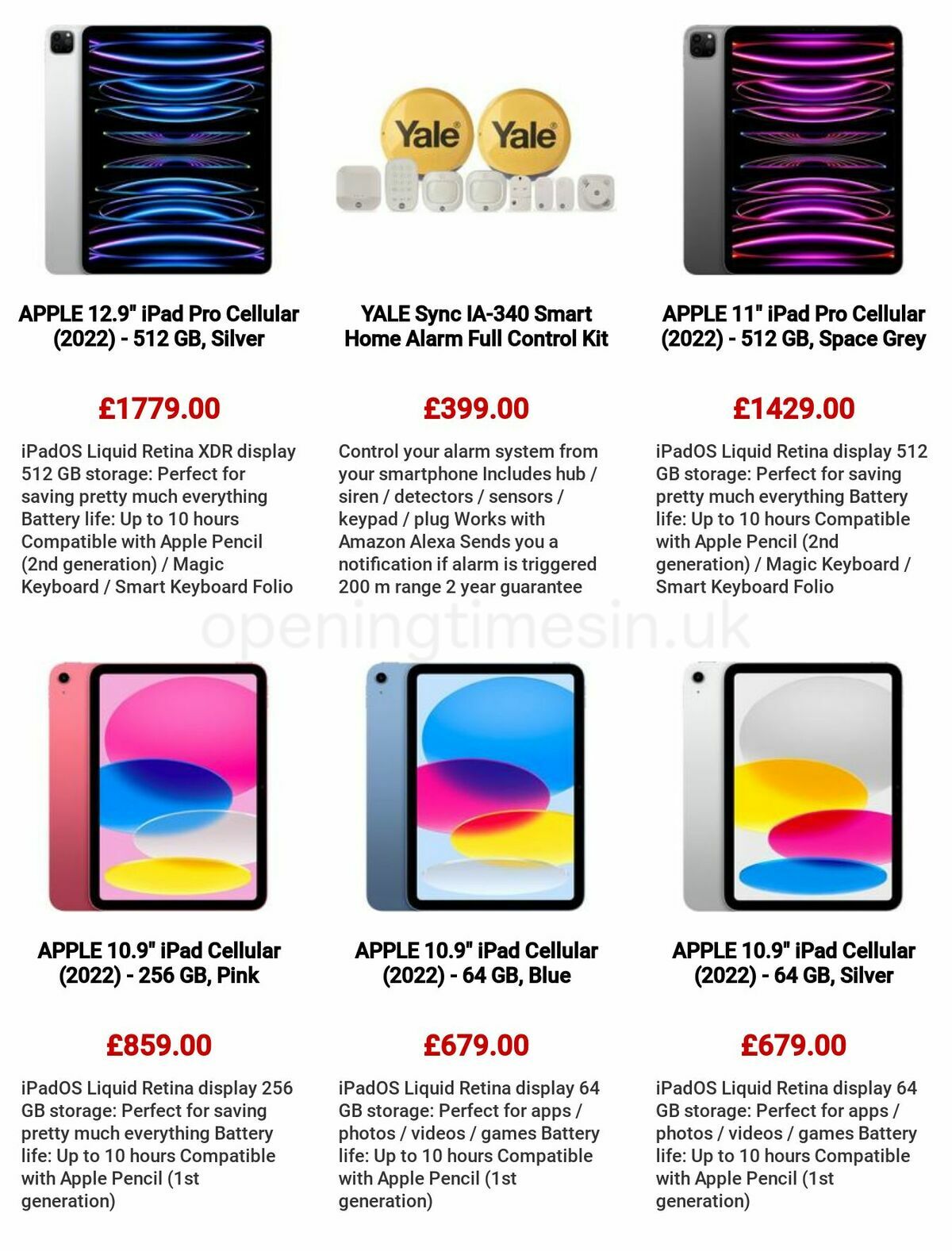 Currys Offers from 11 May