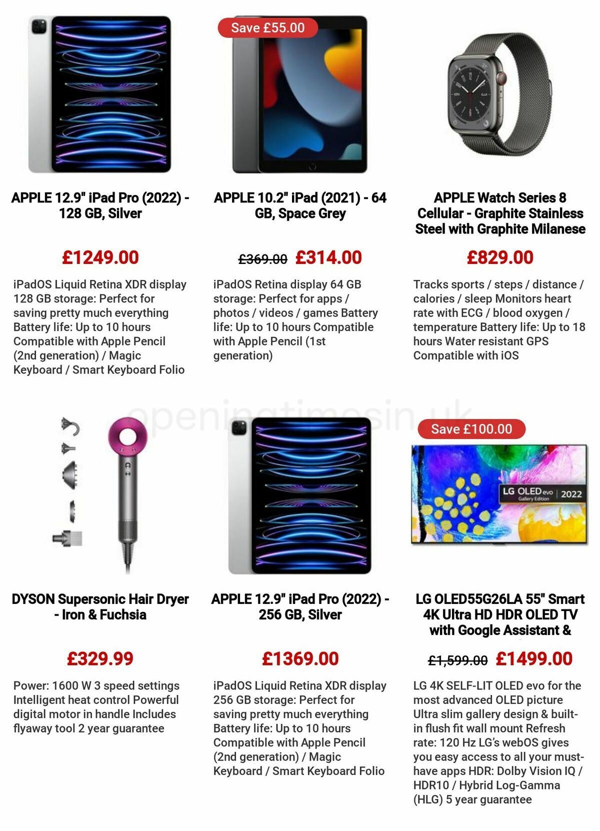 Currys Offers from 11 May