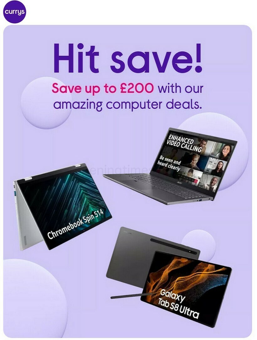 Currys Offers from 18 May