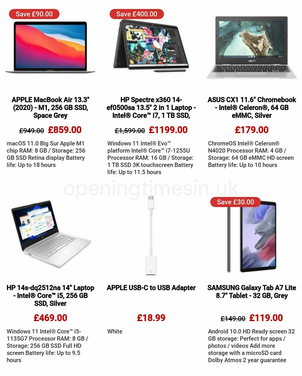 Currys Offers from 18 May