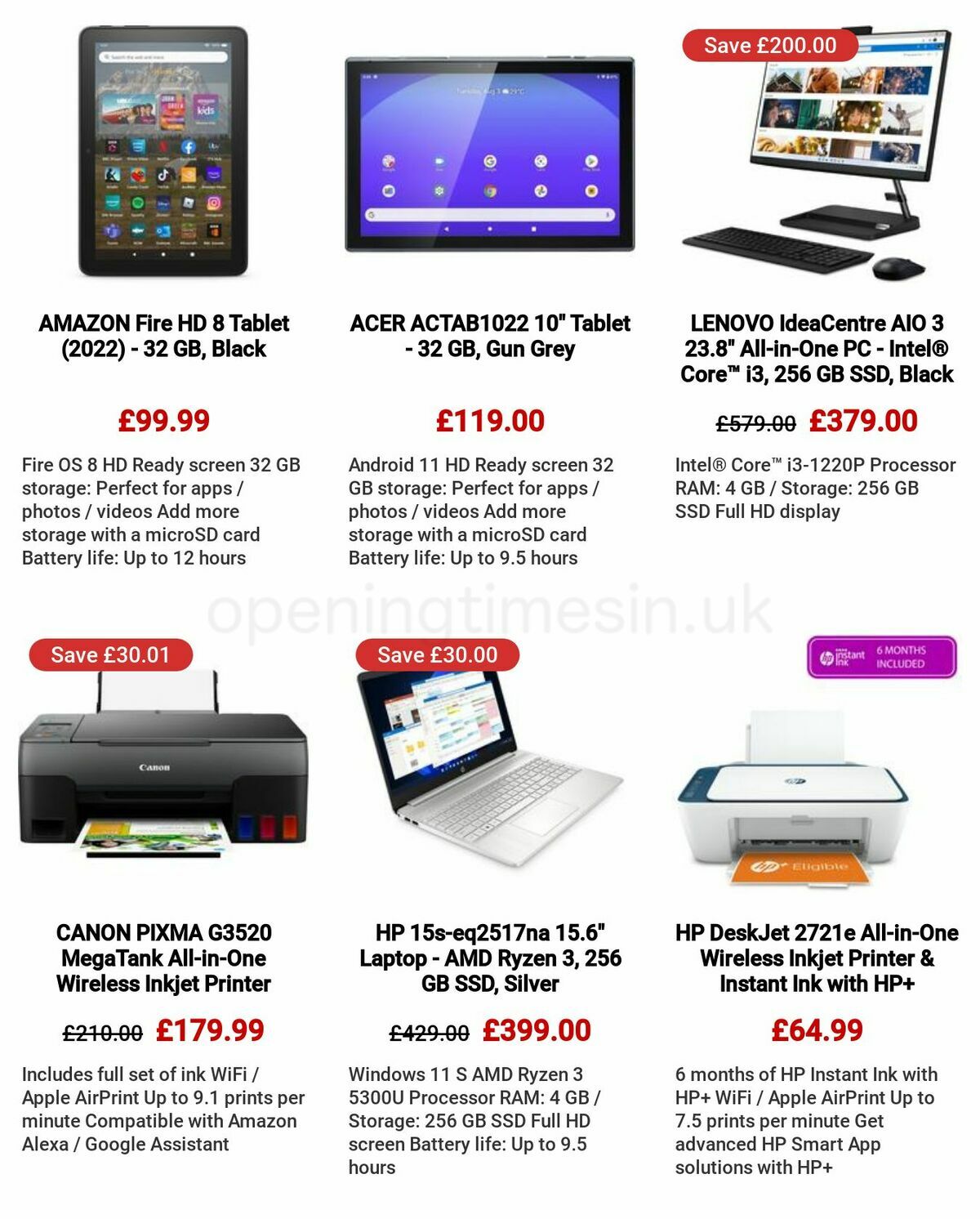 Currys Offers from 18 May