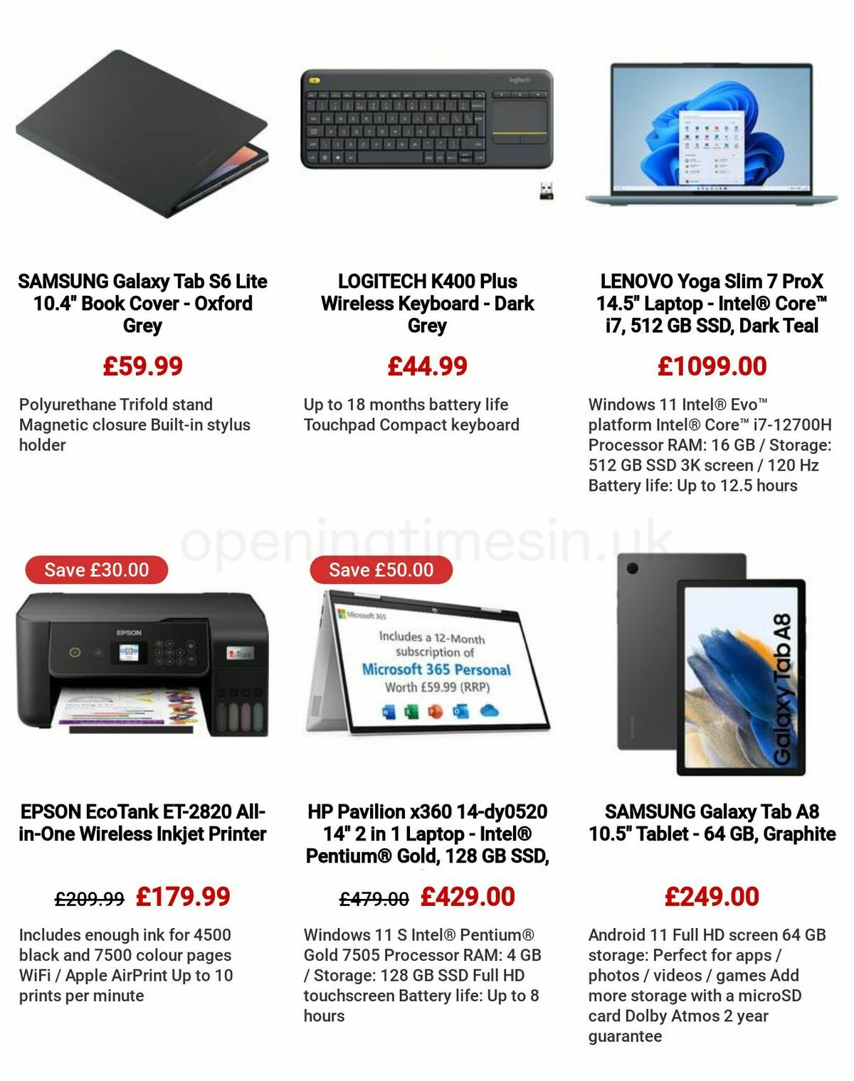 Currys Offers from 18 May