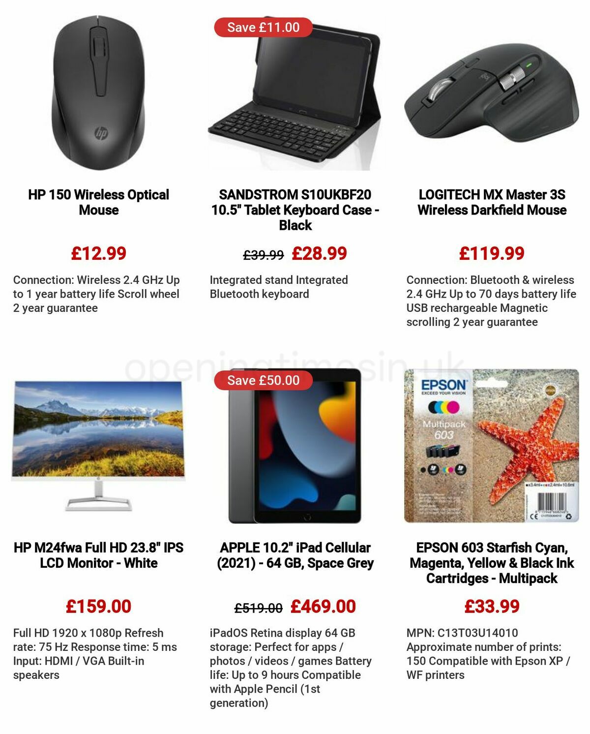 Currys Offers from 18 May