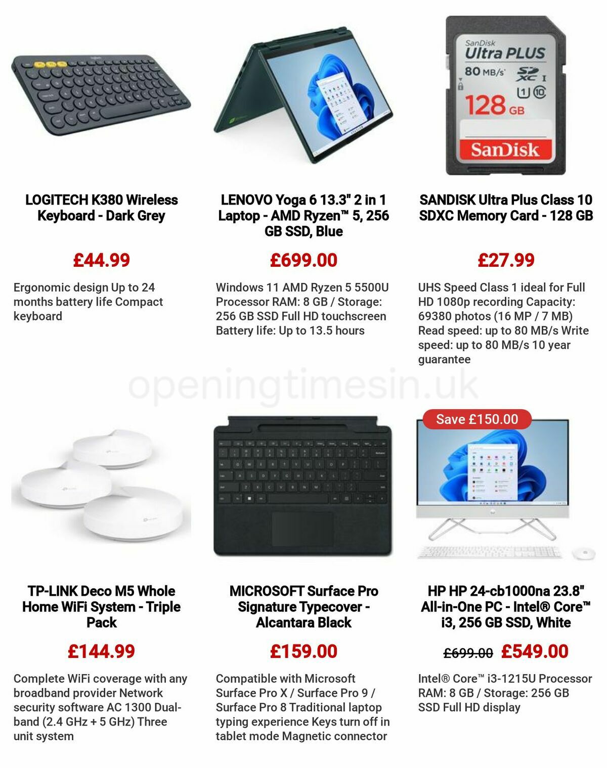 Currys Offers from 18 May