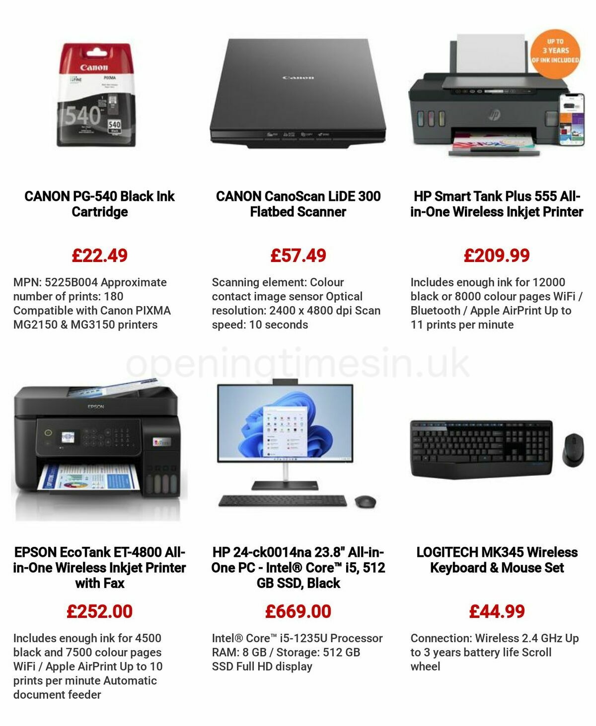 Currys Offers from 18 May