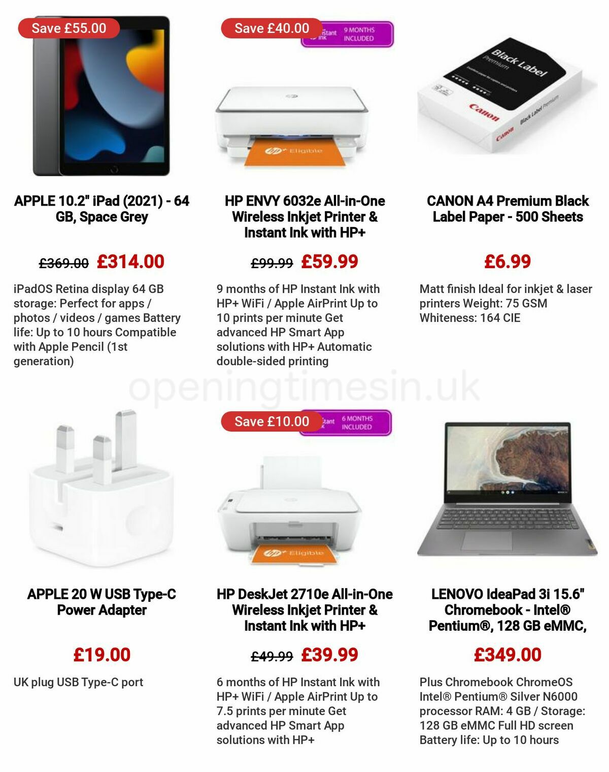 Currys Offers from 18 May
