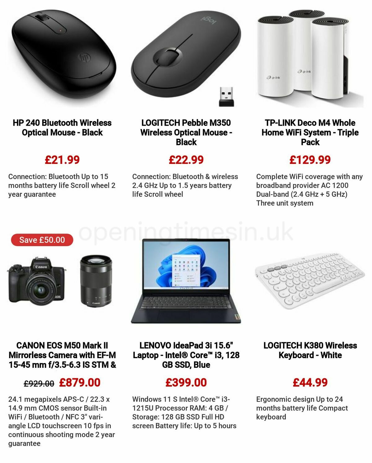 Currys Offers from 18 May