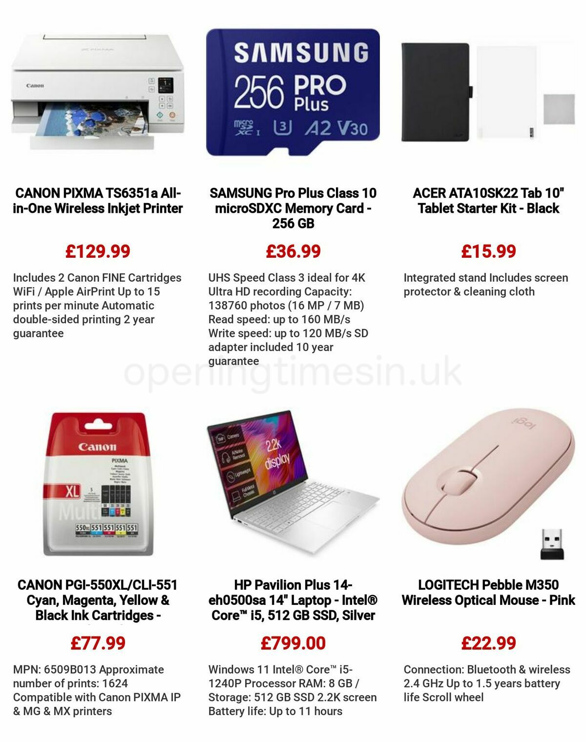 Currys Offers from 18 May