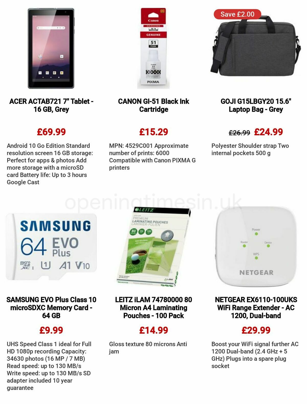 Currys Offers from 18 May