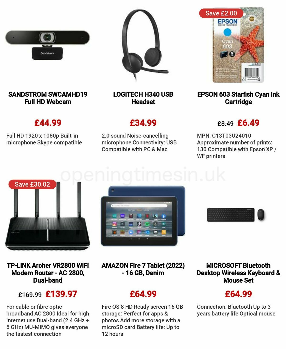 Currys Offers from 18 May